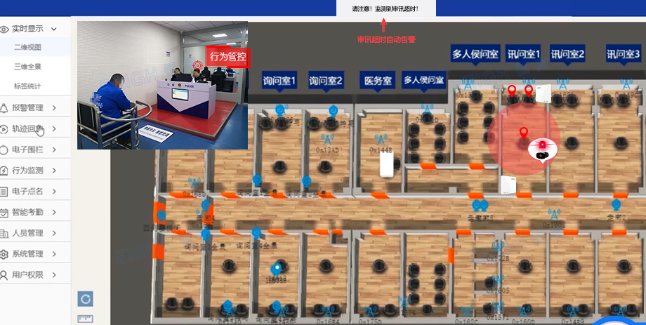 辦案中心人員定位之行爲管控