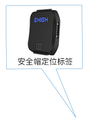 安全帽型定位标簽