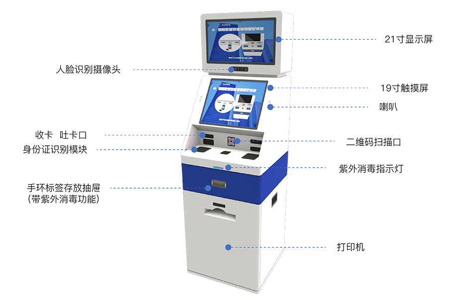 智能訪客一體機